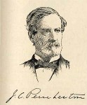 line drawing of General John Clifford Pemberton
