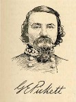 line drawing of General George Edward Pickett