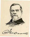 line drawing of General Irvin McDowell